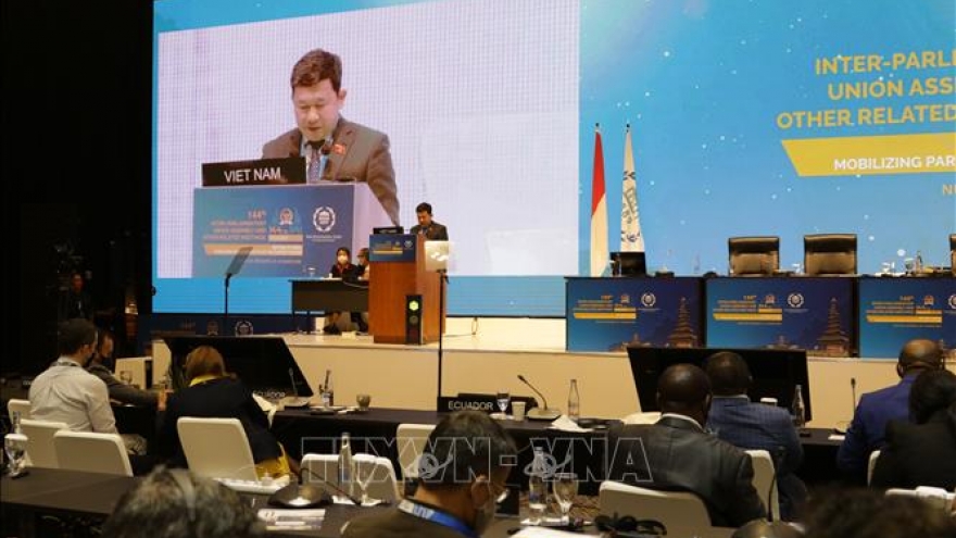 Vietnam puts forward solutions towards carbon neutrality goal at IPU-144